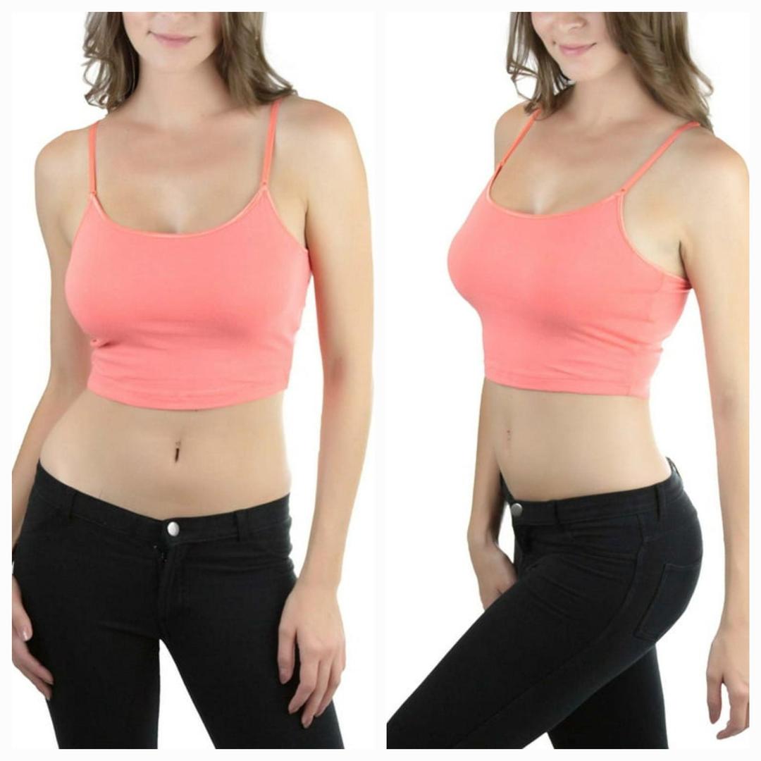 Women V-Shape Non Padded Sports Bra - Multicolor Jersey