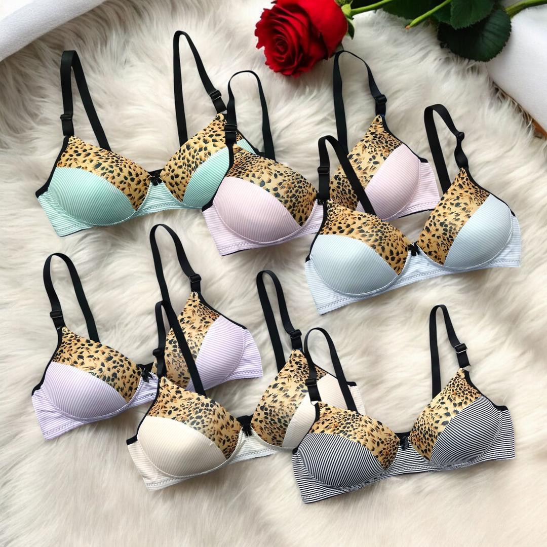 Women Push-Up Padded Bra - Silk Fabric with Wireless Design
