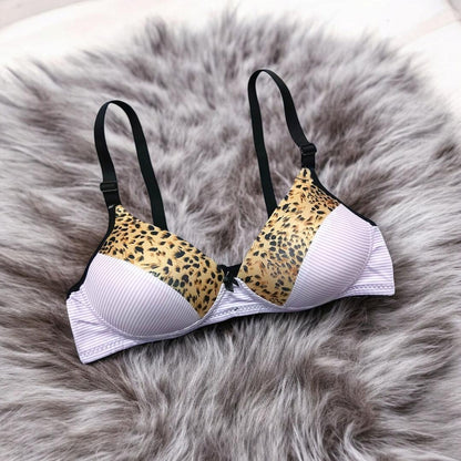 Women Push-Up Padded Bra - Silk Fabric with Wireless Design