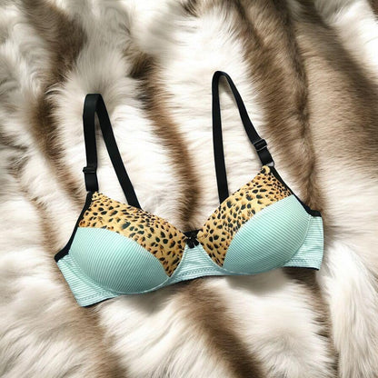 Women Push-Up Padded Bra - Silk Fabric with Wireless Design