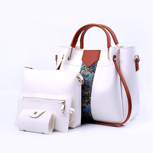 Women's PU Leather Grain Pattern Bag
