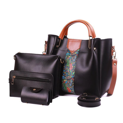 Women's PU Leather Grain Pattern Bag