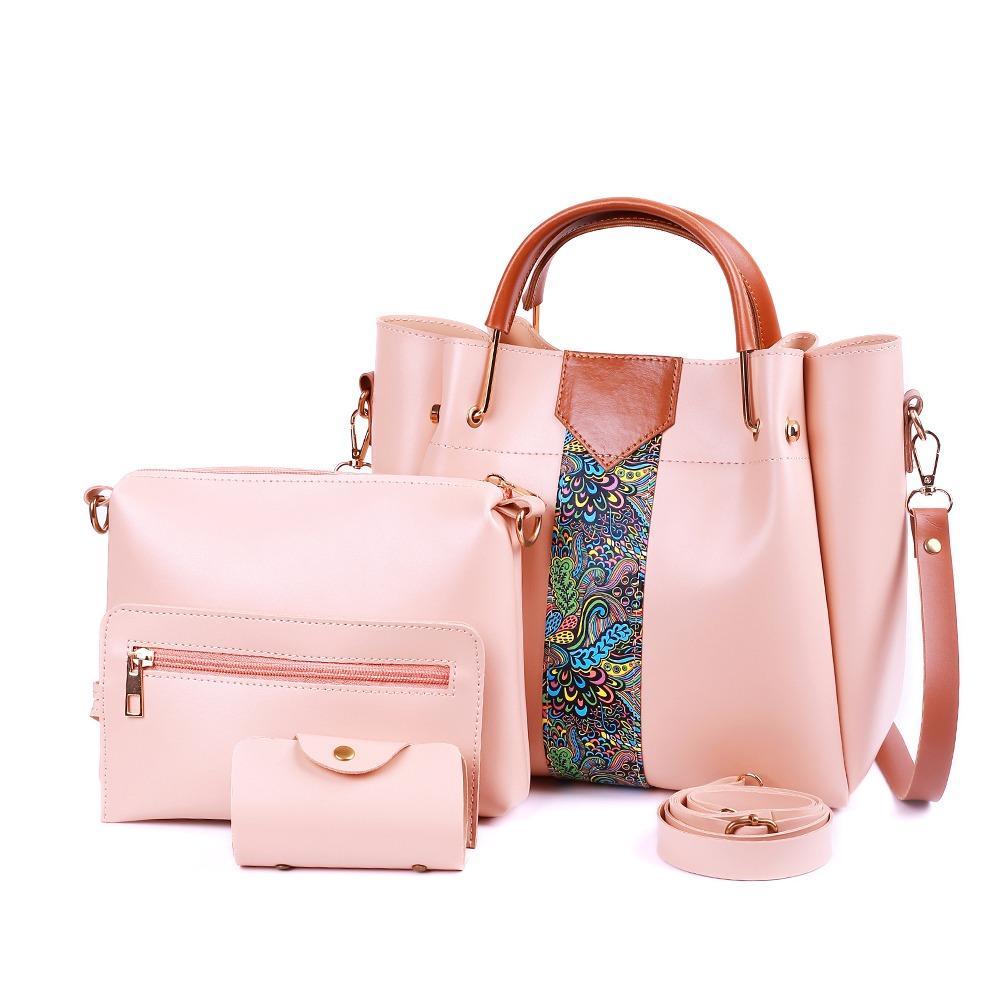 Women's PU Leather Grain Pattern Bag