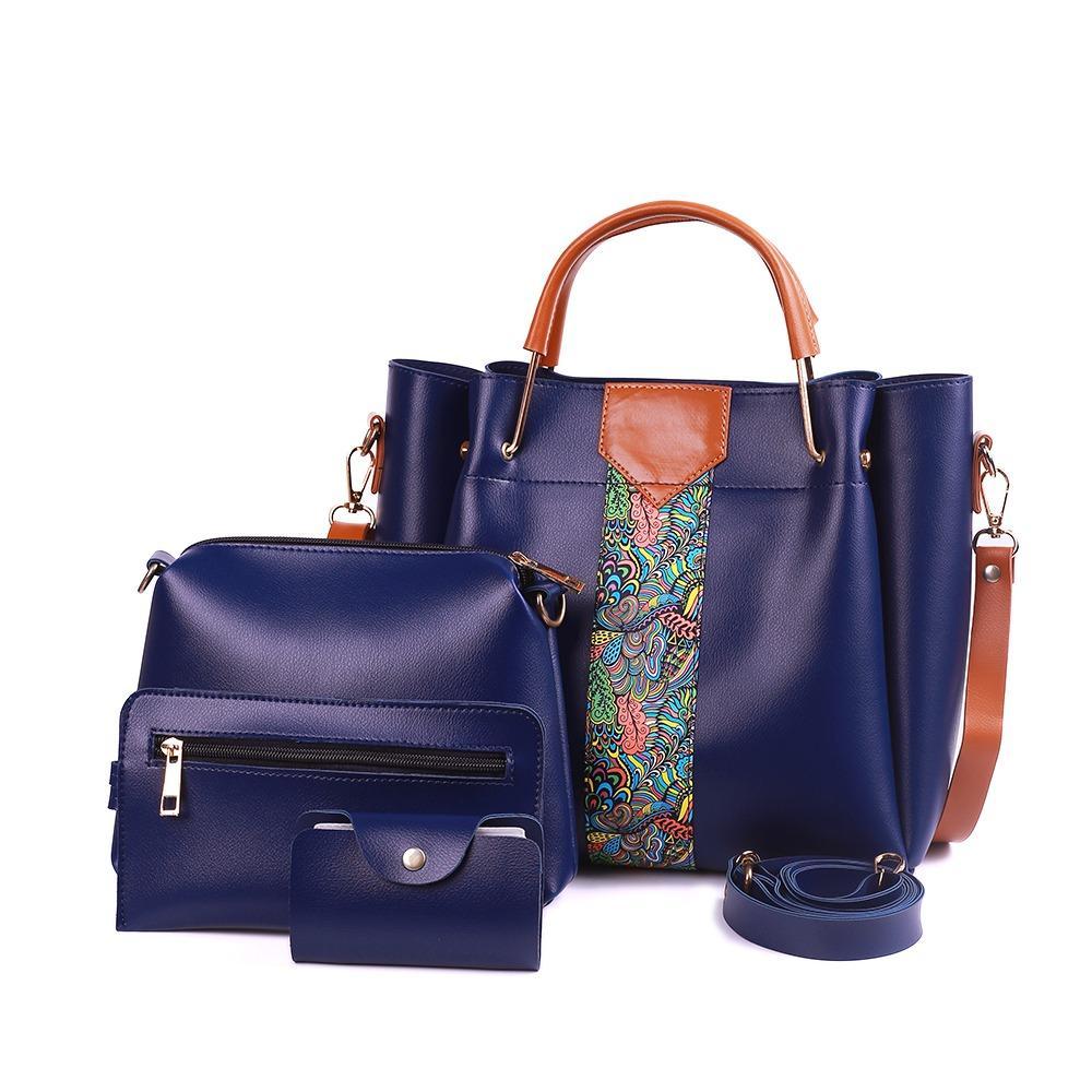 Women's PU Leather Grain Pattern Bag