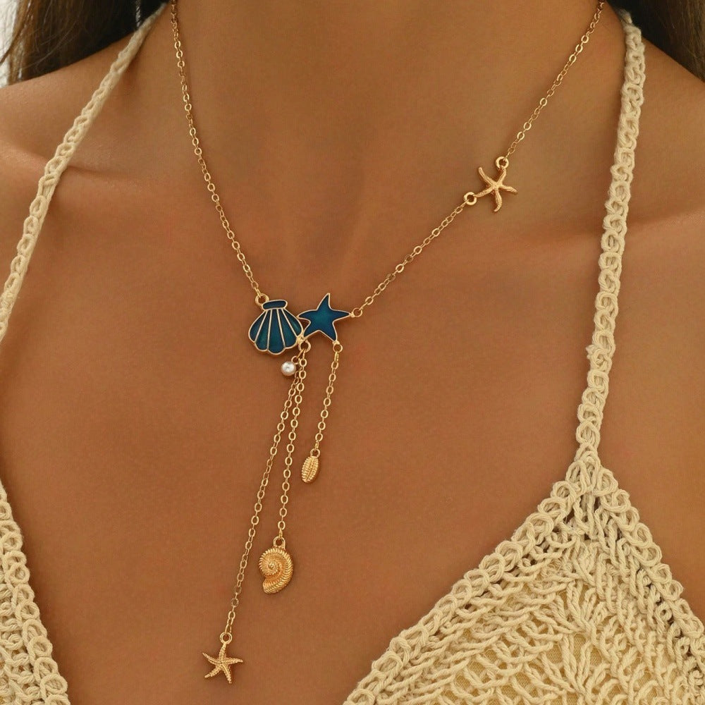 Simple Starfish Necklace
