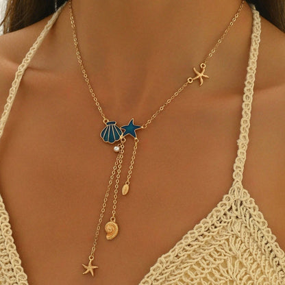 Simple Starfish Necklace