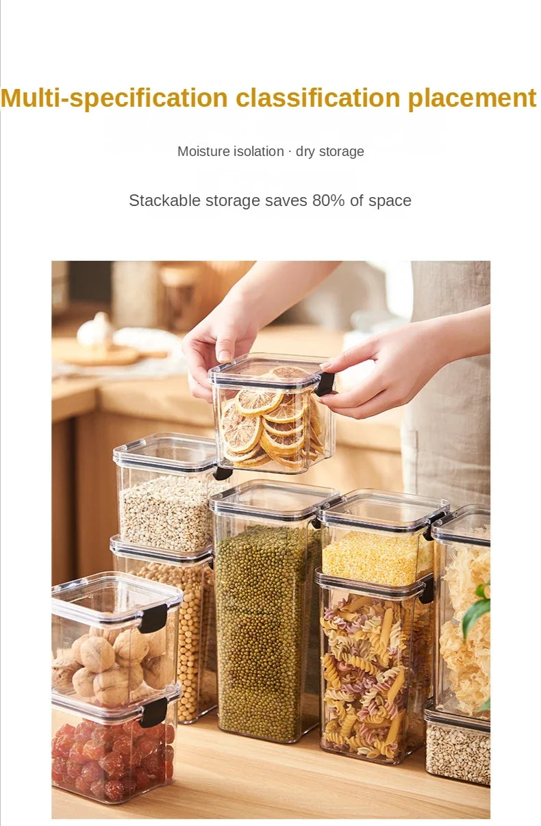 Plastic Food Storage Containers with Lid