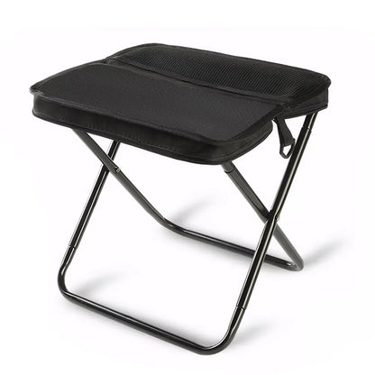 Abay Lightweight Folding Camping Chair - Portable Carbon Steel