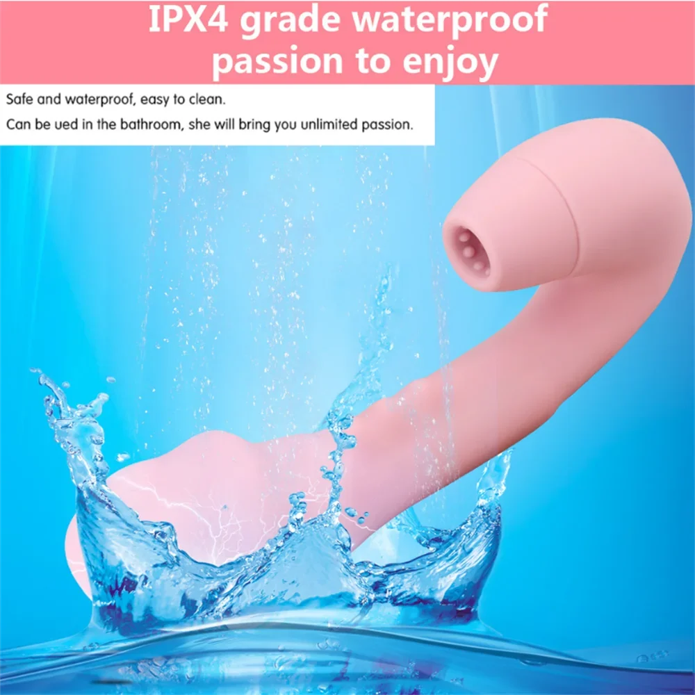 10 Speeds Clit Sucker Vagina Sucking AV Massage Vibrators Oral Sex