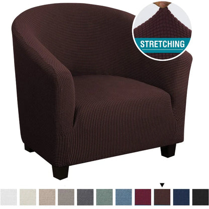 Anti-Slip Polyester Sofa Cover - Stretch Accent Chair Slipcover
