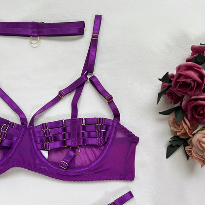 Sexy Lingerie Naked Women Without Censorship 5-Piece Sexy Costume