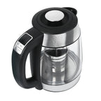 Stainless Steel Borosilicate Glass Blue Light 1500W Hot Water Tea Kettle The Max Mall