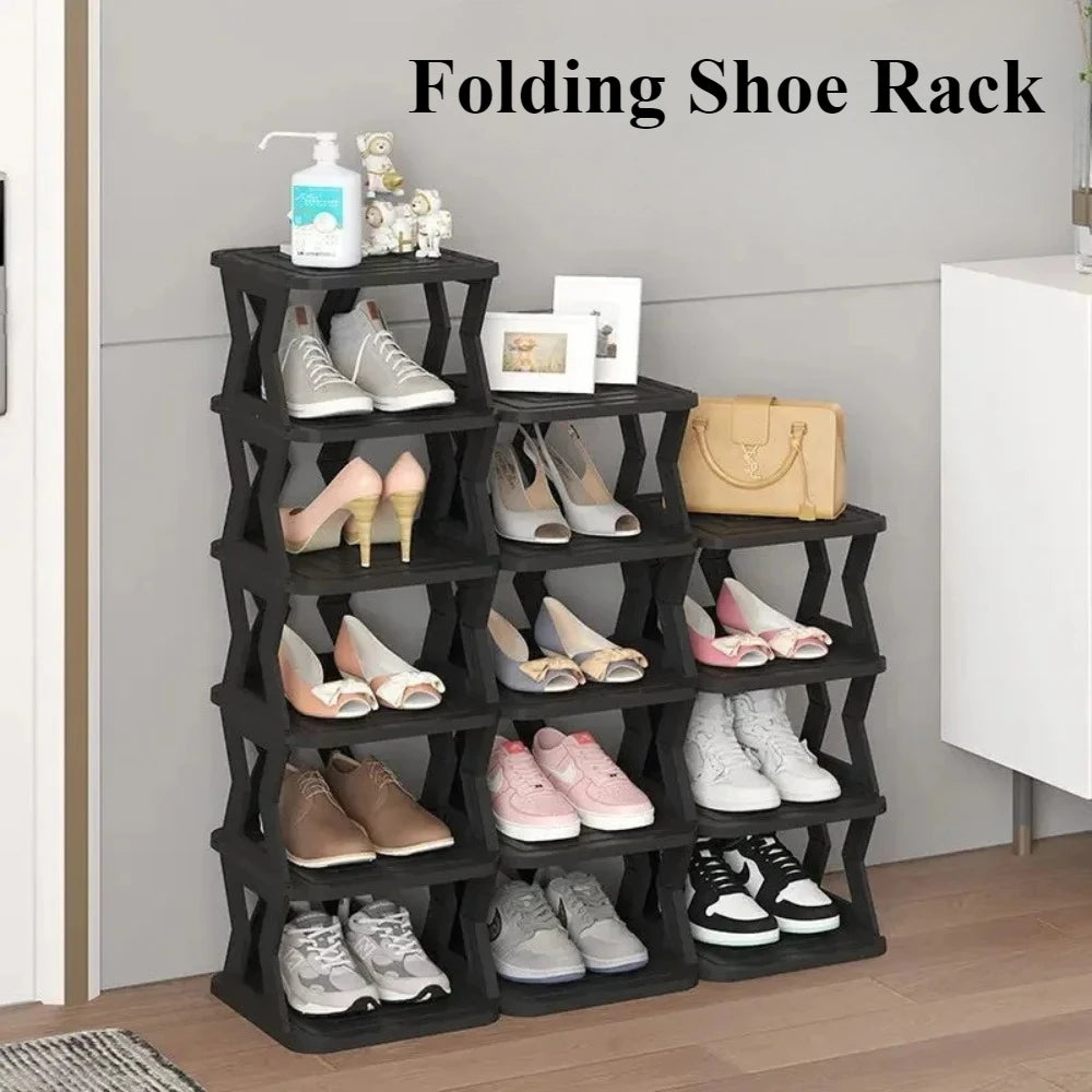 Folding Shoe Rack