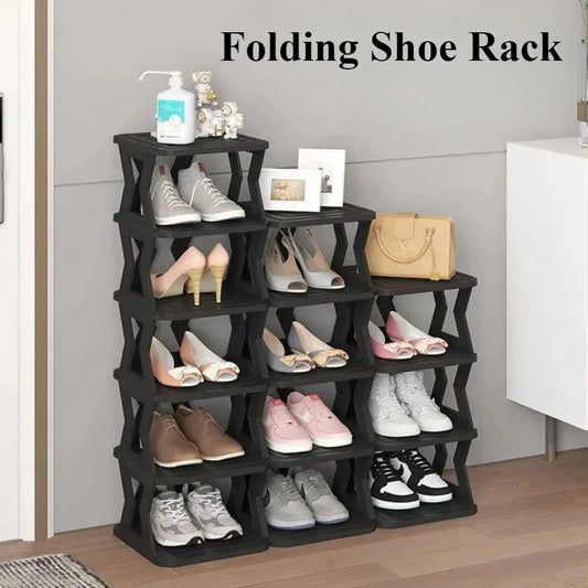Folding Shoe Rack