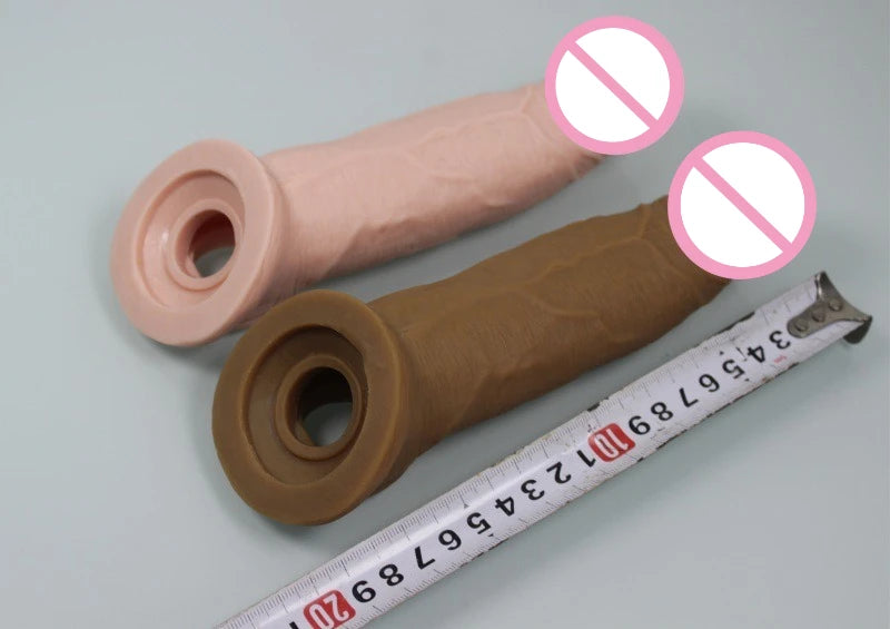 Penis Enhancement Sleeve with Ring