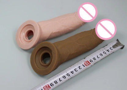 Penis Enhancement Sleeve with Ring
