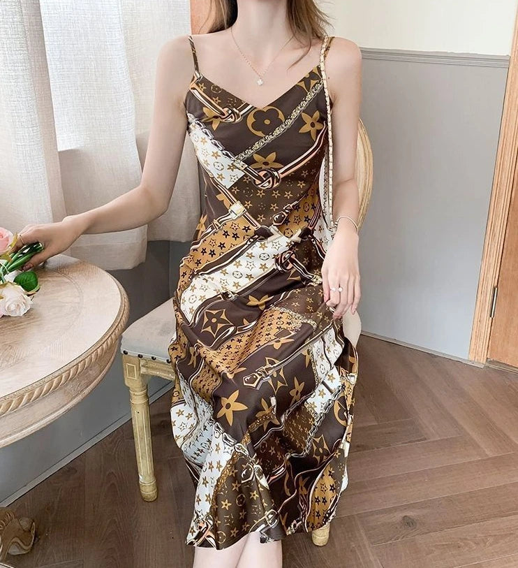 RankSweet Office Dress - V-Neck Sleeveless