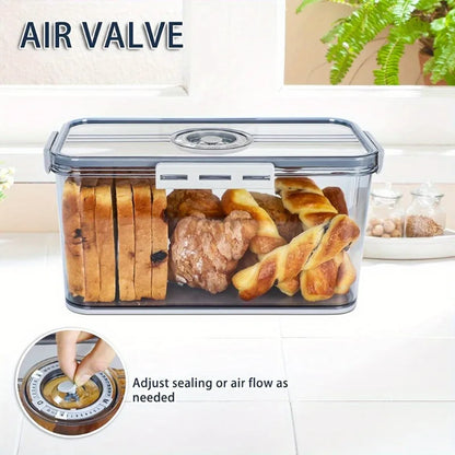 Premium Sealing Storage Container with Lid and Four Buckles