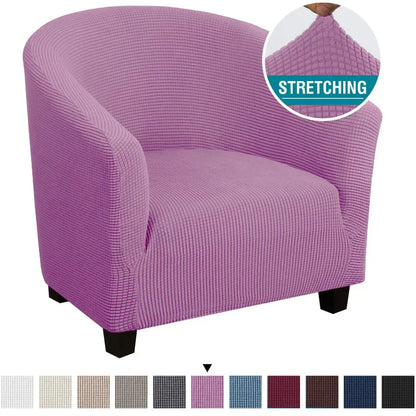 Anti-Slip Polyester Sofa Cover - Stretch Accent Chair Slipcover
