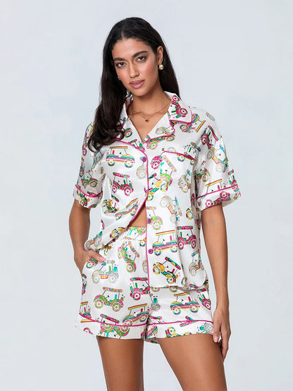 hirigin Summer Pajama Set - Cute Print
