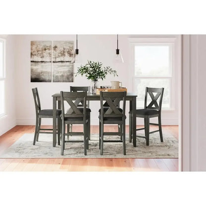 DUTRIEUX 7-Piece Counter Height Dining Set