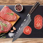 Laser Damascus Kitchen Knife The Max Mall