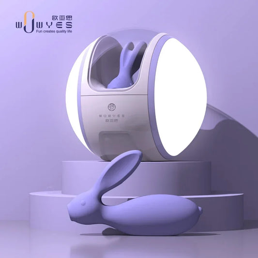 Wearable Rabbit-Shaped Sex Toy for Women