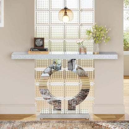 LITTLE TREE Mirrored Console Table