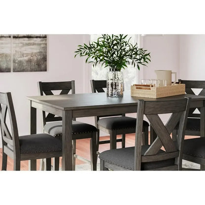DUTRIEUX 7-Piece Counter Height Dining Set