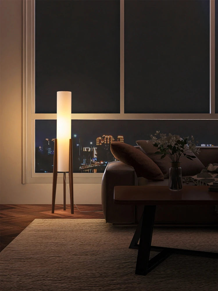 LASHA Modern Wooden Floor Lamp LASHA