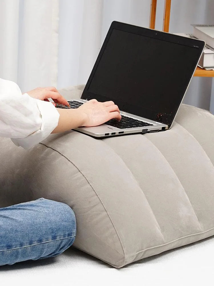 Inflatable Leg Pillow Wedge Pillow Knee Cushion For Travel