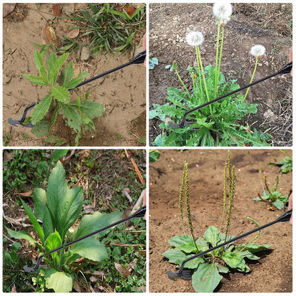 Garden Hoe - Carbon Steel Weed Removal Tool