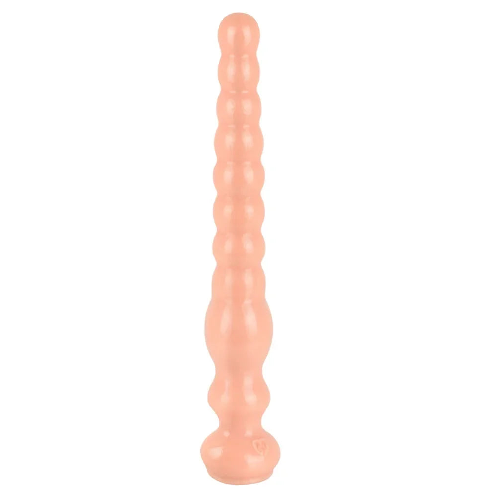 Long Anal Plug With Suction Cup Butt Plug Large Dildo Anus Backyard Masturbation