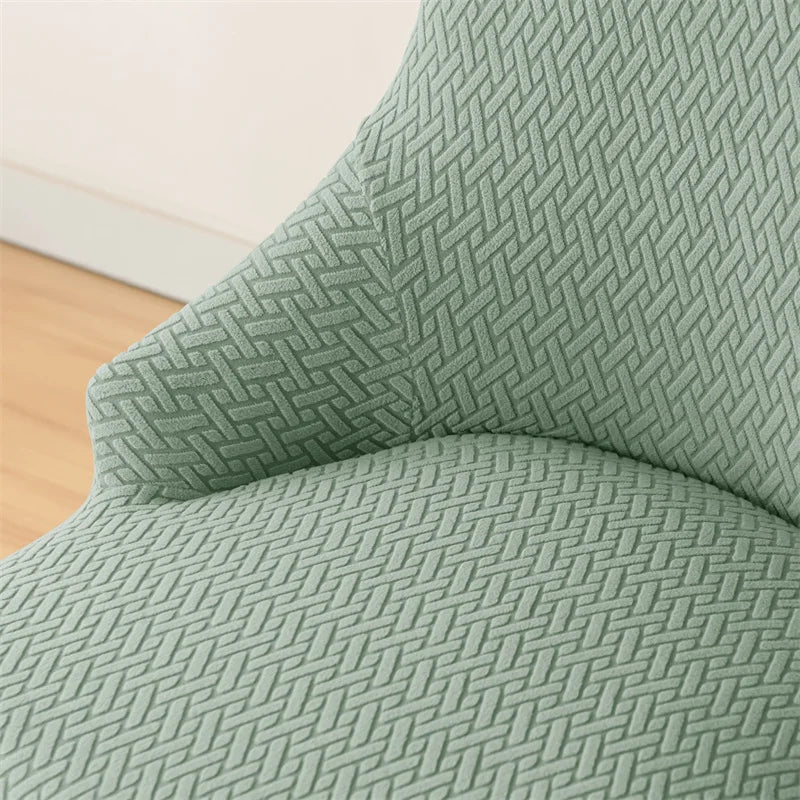 Yupartex Stretch Chair Cover - Jacquard Spandex Slipcover