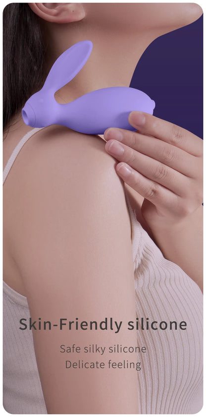 Wearable Rabbit-Shaped Sex Toy for Women