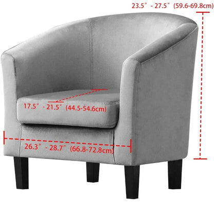 Anti-Slip Polyester Sofa Cover - Stretch Accent Chair Slipcover