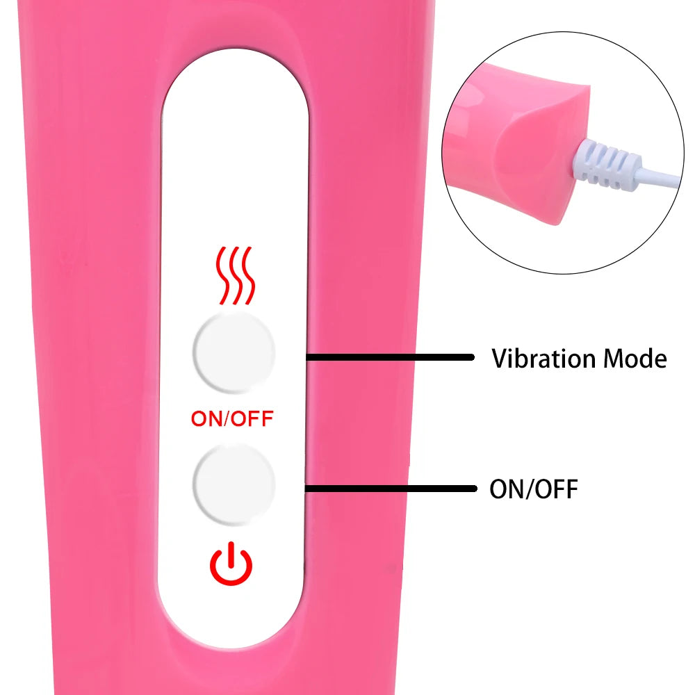 Vaginal Anal Plug Dildo Female Masturbator Sex Toy
