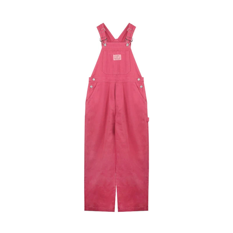 Rose Pink Straight Jeans