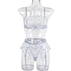 Miflame-Lingerie Women's see-through bra set The Max Mall