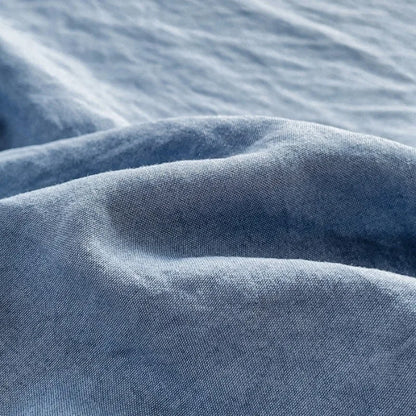 Luxury Washed Cotton Fitted Sheet
