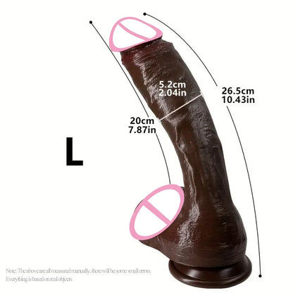 Large Realistic Dildo with Suction Cup