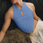 INCERUN Men's Tank Top - Casual Solid INCERUN