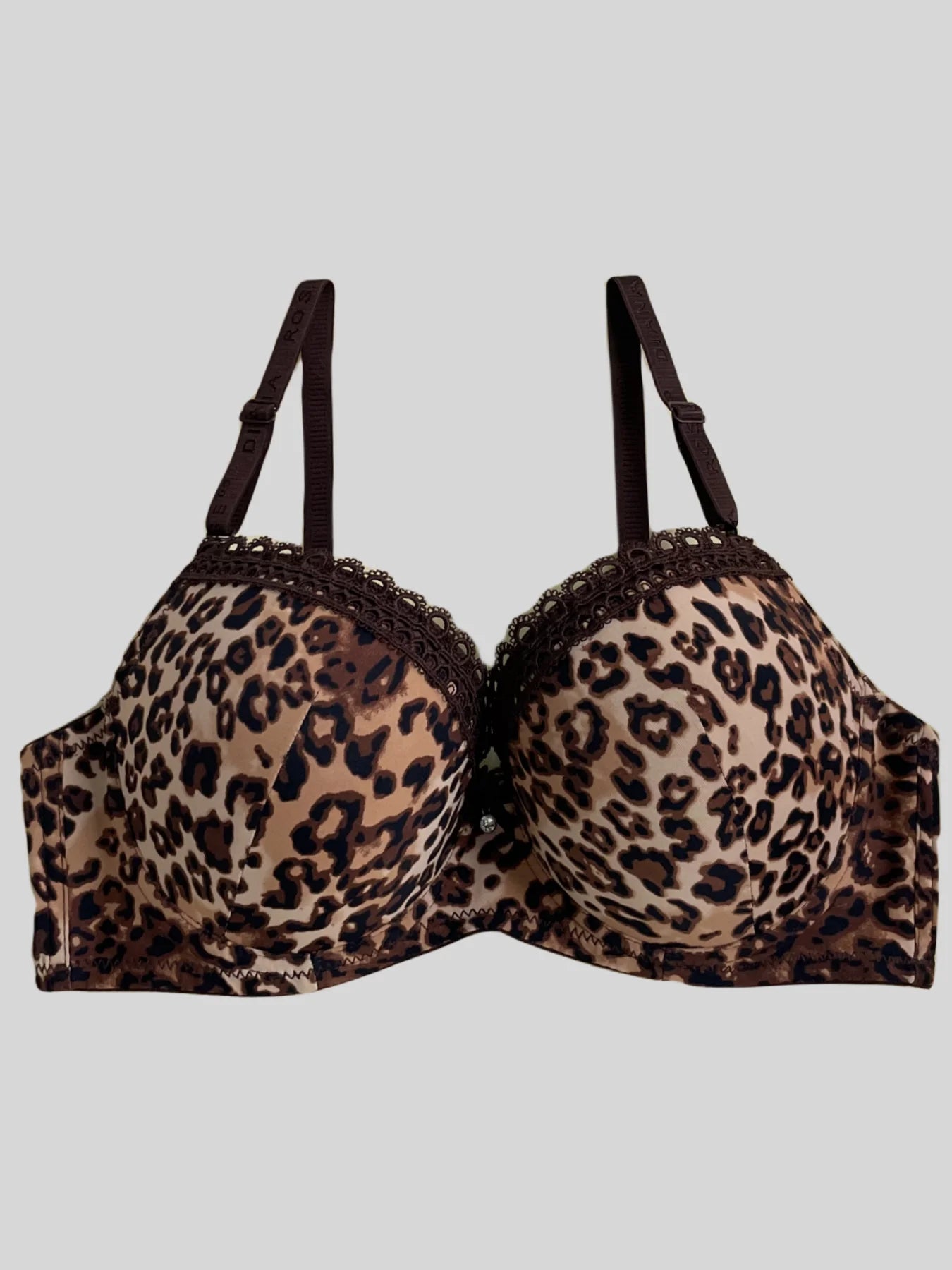 Push Up Embroidered Bra