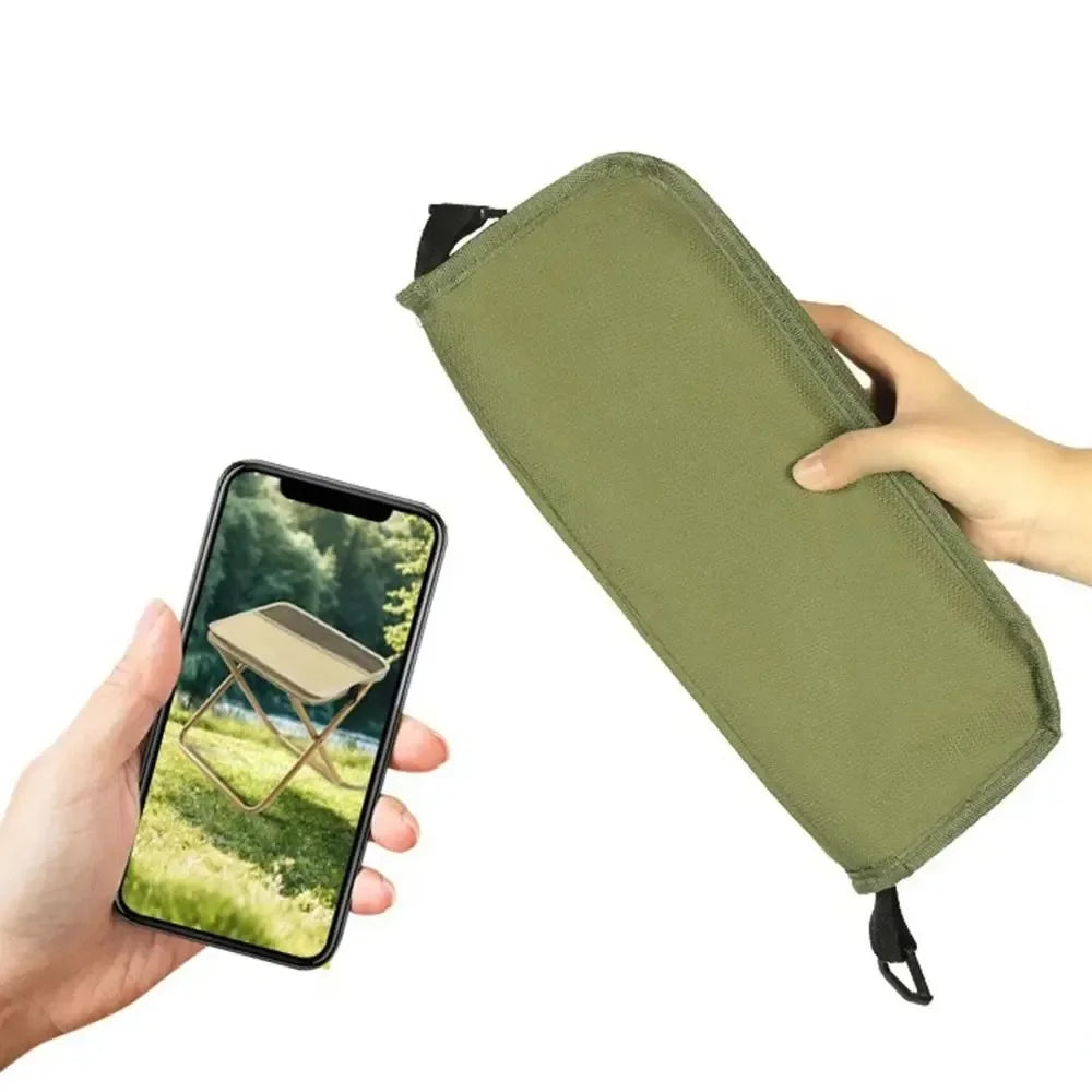 Abay Lightweight Folding Camping Chair - Portable Carbon Steel