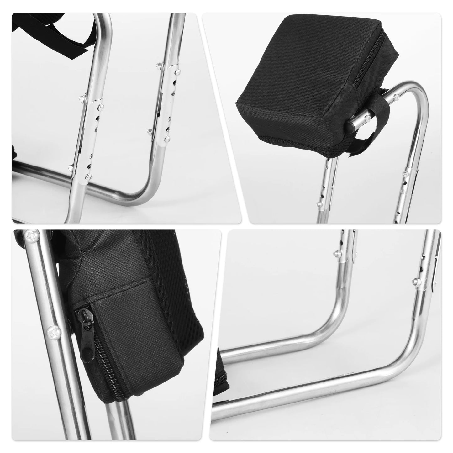 Aluminum Garden Kneeler Seat - Ergonomic Wearable Knee Support