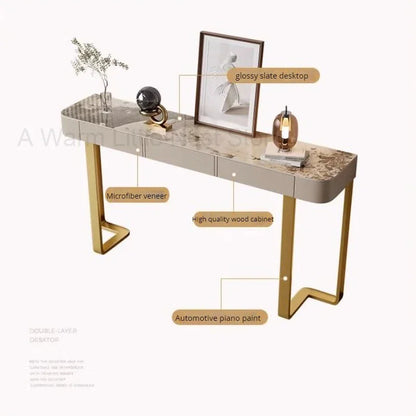Luxury Glossy Console Table