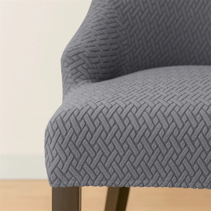 Yupartex Stretch Chair Cover - Jacquard Spandex Slipcover