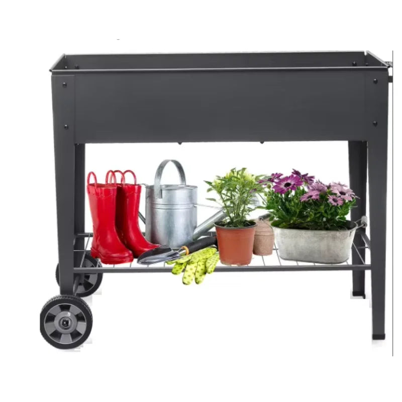 MOJY Stainless Steel Raised Garden Bed