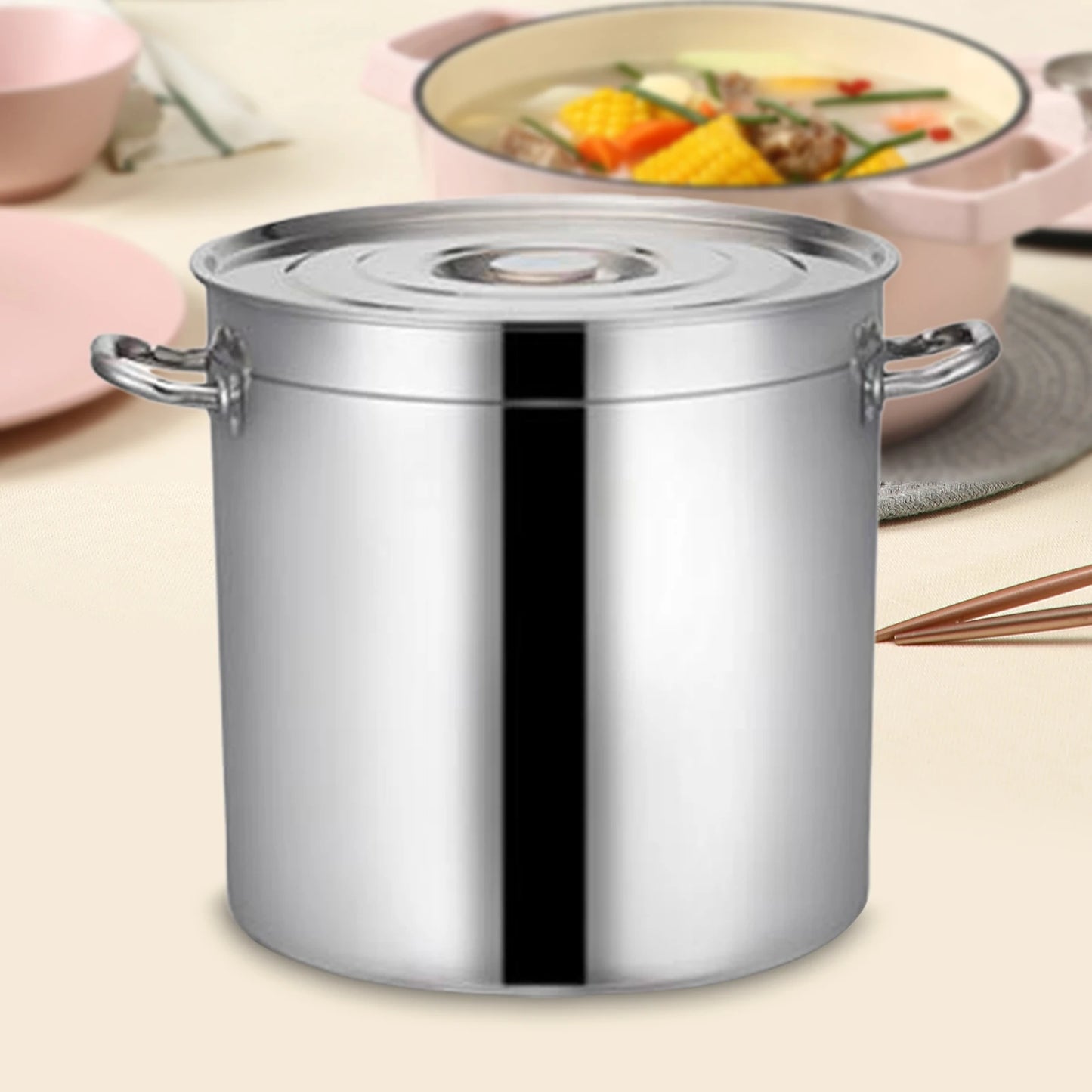 Stainless Steel Stockpot Easy