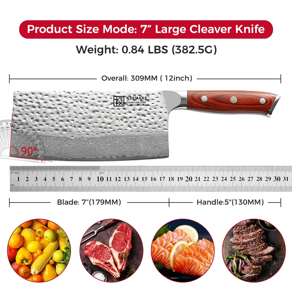 KEEMAKE Kitchen Knives 1-4PCS/Set